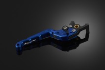 Folding Adjustable Front BrakeLever (Curve Surface) - Blue
