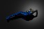 Adjustable Front Brake Lever (Curve Surface) - Blue