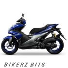 Yamaha Aerox Blue Decal & Emblem Set