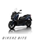 XMAX 300 (2020) Mat Dark Purplish Blue Metallic Plastic Parts Set