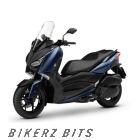 XMAX 300 (2021) Mat Dark Purplish Blue Metallic Plastic Parts Set