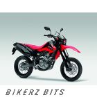 CRF250M Full Set of Extreme Red Plastic Parts