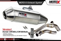 Honda CRF300L & Rally Full System Exhaust with Muffler