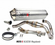 Kawasaki KLX230 Full System Exhaust with Muffler 