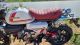 Honda Monkey Third Party Seat-Red