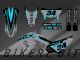 Complete 3M™ Decal Sticker Kit - 34 DUNLOP (Blue) for Kawasaki KLX230