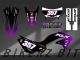 Complete 3M™ Decal Sticker Kit - 357 DUNLOP (Purple) for Kawasaki KLX230