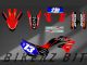 Complete 3M™ Decal Sticker Kit - 230 DUNLOP (Red) for Kawasaki KLX230