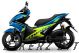 Yamaha Aerox Blue/Lime Decal & Emblem Set