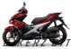 Yamaha Aerox Red/Silver Plastic Set