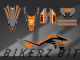 Complete 3M™ Honda CRF300L Decal - 48 FOX (Orange) (Euro and USA Headlight Cowl available)