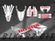 Complete 3M™ Honda CRF300L Decal - SKULL (Gray/Red) (Euro and USA Headlight Cowl available)
