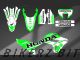 Complete 3M™ Honda CRF300L Decal - SKULL (White/Green) (Euro and USA Headlight Cowl available)