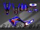 Complete 3M™ Honda CRF300L Decal - 300 AMSOIL (Blue) (Euro and USA Headlight Cowl available)