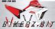 Honda CRF300L Decal Sticker Kit - DUNLOP (White)