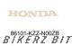 MARK,HONDA 70MM 86101-KZZ-N00ZB