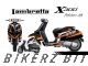 Complete 3M™ Decal Sticker Kit - AB-R 002 (Orange) for Lambretta X-300
