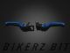 Premium Folding Adjustable Front Brake- Clutch Lever 02 - Blue