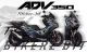 Complete 3M™ Honda ADV 350 ('22-'24) Decal Sticker Kit - CAMOUFLAGE (Dark Gray)