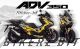 Complete 3M™ Honda ADV 350 ('22-'24) Decal Sticker Kit - CAMOUFLAGE (Yellow)