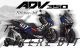 Complete 3M™ Honda ADV 350 ('22-'24) Decal Sticker Kit - CARBON (Blue)