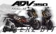 Complete 3M™ Honda ADV 350 ('22-'24) Decal Sticker Kit - CARBON (Yellow)