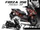 Complete 3M™ Honda Forza 350 Decal Sticker Kit - DARUMA (Red)