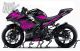 Complete 3M™ Decal Sticker Kit - FIAMM (Pink) for Kawasaki Ninja 400