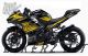 Complete 3M™ Decal Sticker Kit - FIAMM (Yellow) for Kawasaki Ninja 400
