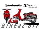 Complete 3M™ Decal Sticker Kit - FIRE for Lambretta X-300