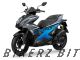 Yamaha Aerox (2020) Grey/Blue Plastic Set