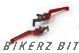Folding Adjustable Front-Rear Brake Lever (Long) - Red