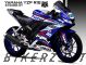 Complete 3M™ Yamaha YZF R15 (2017) Decal Sticker Kit - HP4
