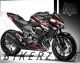 Complete 3M™ Decal Sticker Kit - HP4 (Red) for Kawasaki Z800