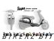Complete 3M™ Vespa Sprint 125/150 Decal Sticker Kit - INITIAL LINE