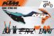 Decal Sticker Kit - MOTOREX (Black) for KTM Six Days (300tpi, 350exc-f, 500exc-f)