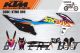 Decal Sticker Kit - Pink/Black for KTM Six Days (300tpi, 350exc-f, 500exc-f)