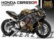 Complete 3M™ Honda CBR650R (2019) Decal Sticker Kit - Leopard (Gray)