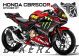 Complete 3M™ Honda CBR500R (2019) Decal Sticker Kit - MONSTER 46 (Red)
