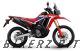 CRF300LR Rally Red/Blue (R-292R) Sticker Set