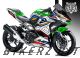 Complete 3M™ Decal Sticker Kit - RACE ARMOR TRICOLOR for Kawasaki Ninja 400