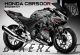 Honda CBR500R (2013-2015) Decal Sticker Kit - RACE BULL (Black)