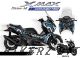Complete 3M™ Decal Sticker Kit - SHARK (Black) for Yamaha XMAX (Gen 2)