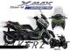 Complete 3M™ Decal Sticker Kit - Sketch (Army) for Yamaha XMAX CONNECTED ('23-'24)