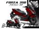 Complete 3M™ Honda Forza 350 Decal Sticker Kit - SKETCH (Red)