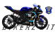 Complete 3M™ Decal Sticker Kit - SKY (Black) for Yamaha YZF R1