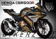 Honda CBR500R (2019) Decal Sticker Kit - Space Race (Yellow)