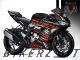 Complete 3M™ Decal Sticker Kit - WINTER 636 (Red) for Kawasaki ZX-6R