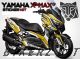Yamaha XMAX Decal Sticker Kit-TT Race 01