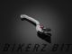 Premium Folding Adjustable Front Brake Lever - Silver
